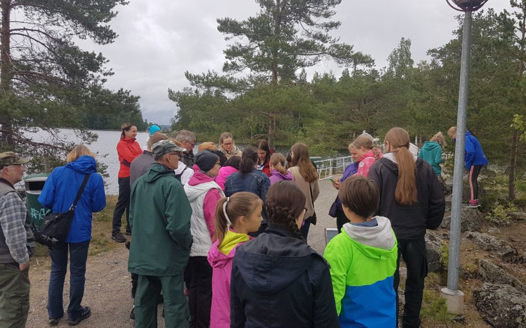 Suomen luonnon päivän geokätköilytyöpaja 26.8.2017