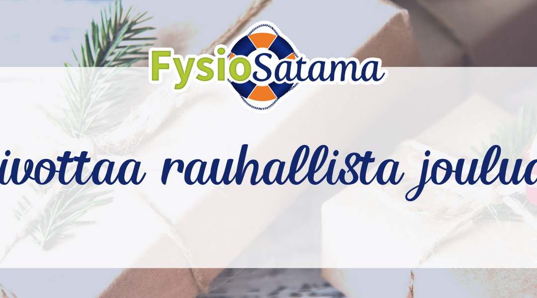 Rauhallista joulua!