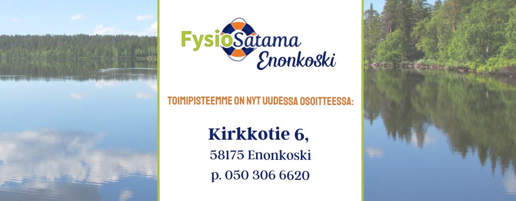 Enonkosken toimipisteemme on muuttanut osoitteeseen: Kirkkotie 6