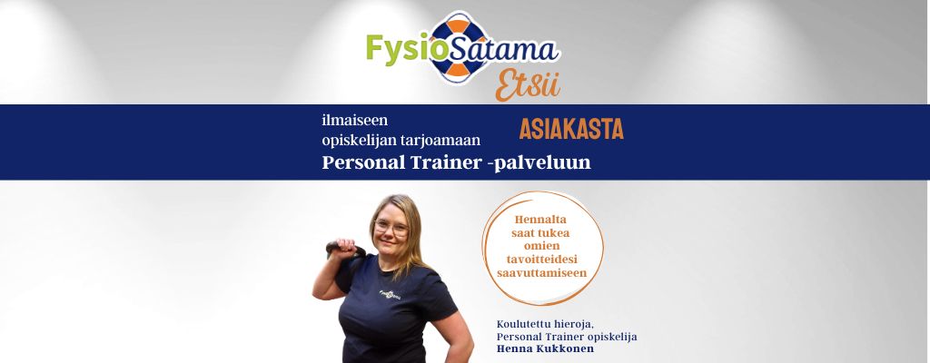 Henna tarvitsee asiakkaan Personal Trainer -harjoitteluun