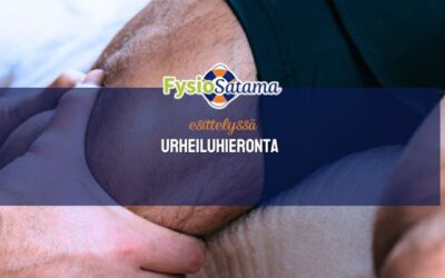 Urheiluhieronta on hyvää huoltoa kaikentasoisille liikkujille
